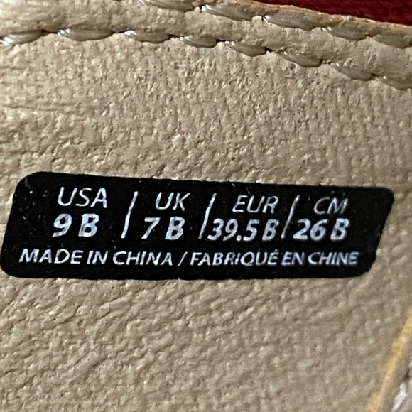 Spenco Barbados Orthotic Red Suede Bow Leather Slip-On Slide Mule Size 9B - Picture 14 of 14